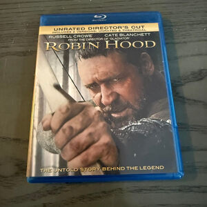 Robin Hood Blu-ray Disc Unrated Director's Cut Blue Gold One Size